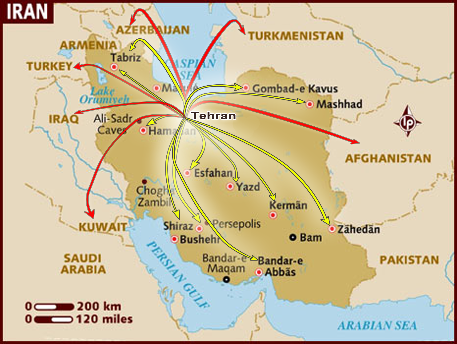 Площадь ирана в кв км. Карта Ирана - Тегеран, Исфахан. Тегеран на карте Ирана. Тебриз на карте Ирана. Иран карта географическая.